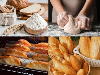 quy trinh san xuat banh my