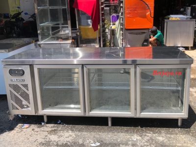 Bàn mát 3 cánh kính Berjaya B3D/C7/7-SM 2 Hình ành thực tế bàn mát 3 cánh kính Berjaya B3D/C7/7-SM